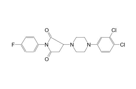 3-[4-(3,4-dichlorophenyl)-1-piperazinyl]-1-(4-fluorophenyl)-2,5-pyrrolidinedione