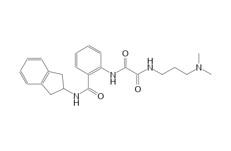 ethanediamide, N~1~-[2-[[(2,3-dihydro-1H-inden-2-yl)amino]carbonyl]phenyl]-N~2~-[3-(dimethylamino)propyl]-