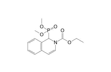 Dimethyl 2-ethoxycarbonyl-1,2-dihydroisoquinoline-1-phosphonate