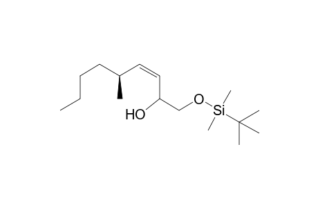 (Z)-(2R*,5S*)- and (Z)-(2S*,5S*)-1-[(1,1-Dimethylethyldimethylsilyl)oxy]-5-methylnon-3-en-2-ol