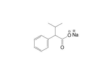 3-methyl-2-phenylbutyric acid, sodium salt