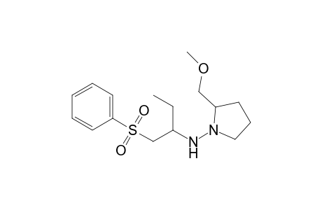 2-[(2'-(Methoxymethyl)pyrrolidin-1'-yl)amino]butyl phenyl sulfone