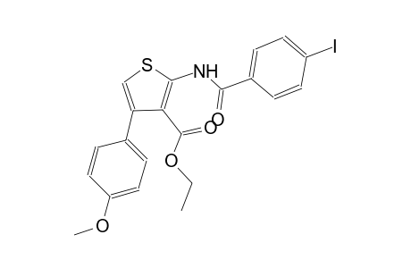 ethyl 2-[(4-iodobenzoyl)amino]-4-(4-methoxyphenyl)-3-thiophenecarboxylate
