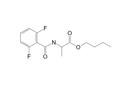 L-Alanine, N-(2,6-difluorobenzoyl)-, butyl ester