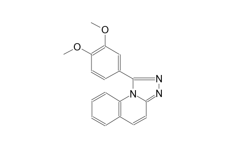 [1,2,4]triazolo[4,3-a]quinoline, 1-(3,4-dimethoxyphenyl)-