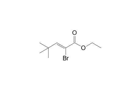 (Z)-2-bromo-4,4-dimethyl-2-pentenoic acid ethyl ester