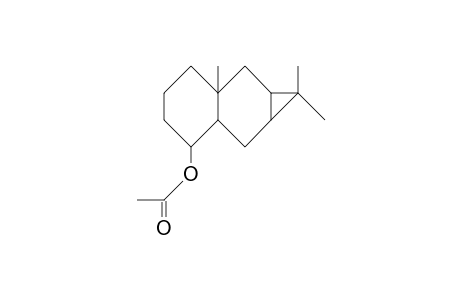 8a-Acetoxy-1,4,4-trimethyl-tricyclo(5.4.0.0/3,5/)undecane
