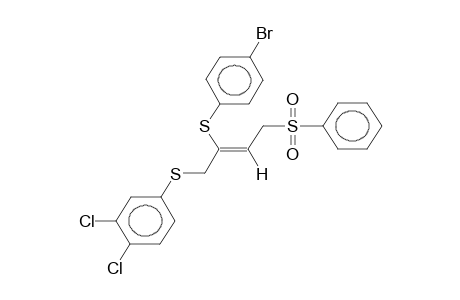 (Z)-1-(3,4-DICHLOROPHENYLTHIO)-4-PHENYLSULPHONYL-2-(4-BROMOPHENYLTHIO)-2-BUTENE