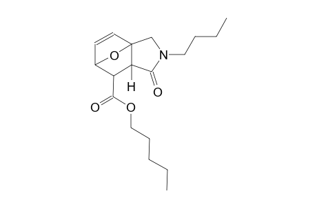 pentyl (1S,5R,7R)-3-butyl-4-oxo-10-oxa-3-azatricyclo[5.2.1.0~1,5~]dec-8-ene-6-carboxylate
