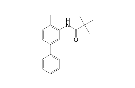 N-(4-Methylbiphenyl-3-yl)pivalamide