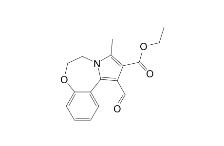 Ethyl 1-formyl-3-methyl-5,6-dihydrobenzo[f]pyrrolo[1,2-d][1,4]oxazepine-2-carboxylate