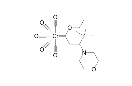 Pentacarbonyl[(2E)-1-ethoxy-4,4-dimethyl-3-morpholino-2-penten-1-ylidene)]chromoum