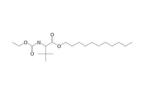 Tert-leucine, N-ethoxycarbonyl-, undecyl ester