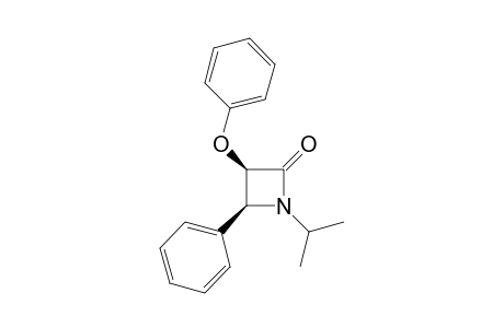(3R,4S)-1-isopropyl-3-phenoxy-4-phenylazetidin-2-one