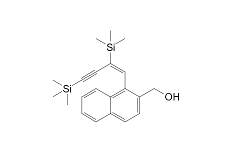 1-[(E)-2,4-Di(trimethylsilyl)-1-buten-3-ynyl]-2-naphthylmethanol