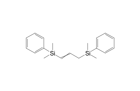 1-Dimethyl(phenyl)silyl-3-dimethy(phenyl)silylpropene