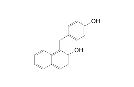 1-(4-Hydroxybenzyl)naphthalen-2-ol
