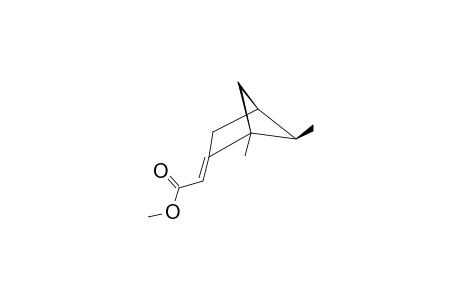 EXO-E-2-(METHOXYCARBONYLMETHYLEN)-1,5-DIMETHYLBICYCLO-[2.1.1]-HEXAN