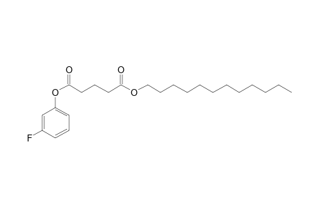 Glutaric acid, dodecyl 3-fluorophenyl ester