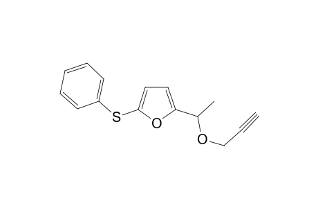 .alpha.-Methyl-5-(phenylthio)-2-furfuryl propargyl ether