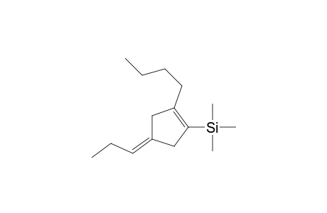 1-Butyl-4-propylidene-2-(trimethylsilyl)-1-cyclopentene