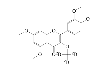 3-O-trideuteriomethyl-5,7,3',4'-tetra-O-methylquercetin