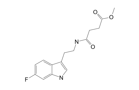 4-[2-(6-fluoro-1H-indol-3-yl)ethylamino]-4-keto-butyric acid methyl ester