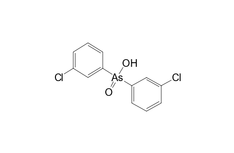 BIS(m-CHLOROPHENYL)HYDROXYARSINE OXIDE