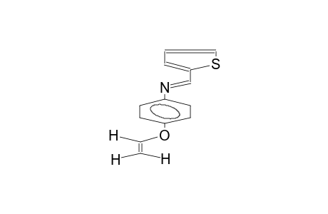PARA-VINYLOXY-N-(2-THIENYLMETHYLIDENE)ANILINE