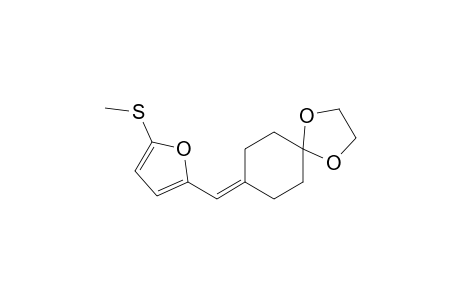 8-(5-Methylsulfanylfuran-2-ylmethylene)-1,4-dioxaspiro[4.5]decane