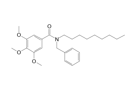 Benzamide, 3,4,5-trimethoxy-N-benzyl-N-nonyl-