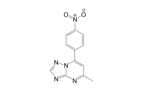 5-Methyl-7-(4-nitrophenyl)[1,2,4]triazolo[1,5-a]pyrimidine