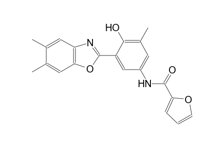 2-furancarboxamide, N-[3-(5,6-dimethyl-2-benzoxazolyl)-4-hydroxy-5-methylphenyl]-