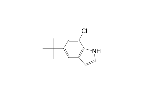 5-tert-Butyl-7-chloro-1H-indole
