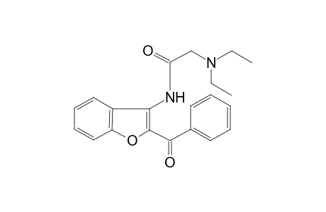 N-(2-Benzoyl-1-benzofuran-3-yl)-2-(diethylamino)acetamide