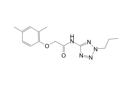 2-(2,4-dimethylphenoxy)-N-(2-propyl-2H-tetraazol-5-yl)acetamide