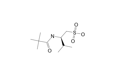 (2S)-3-METHYL-2-TRIMETHYLACETYLAMINOBUTANE-1-SULFONIC-ACID