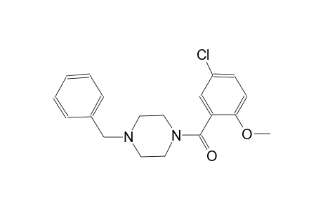 piperazine, 1-(5-chloro-2-methoxybenzoyl)-4-(phenylmethyl)-