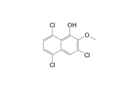 3,5,8-Trichloro-2-methoxy-1-naphthol