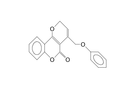 4-Phenoxymethyl-pyrano(3,2-C)(1)benzopyran-5(2H)-one