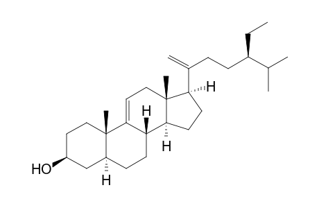Holarrhenosterol [5.alpha.-Stigmasta-9(11),20(21)-dien-3.beta.-ol]
