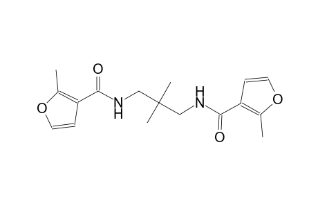 N-{2,2-dimethyl-3-[(2-methyl-3-furoyl)amino]propyl}-2-methyl-3-furamide