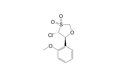 4-CHLORO-5-(2-METHOXYPHENYL)-1,3-OXATHIOLANE-3,3-DIOXIDE