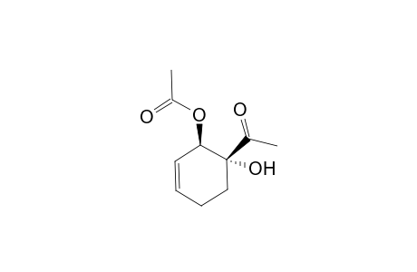 (1R*,2R*)-2-Acetoxy-1-acetyl-3-cyclohexen-1-ol