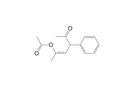 (1Z)-1-Methyl-4-oxo-3-phenyl-1-pentenyl acetate