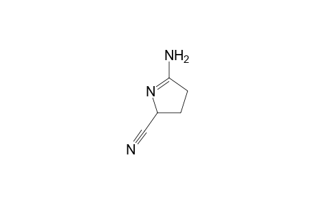 (2H)Pyrrole-2-carbonitrile, 5-amino-3,4-dihydro-