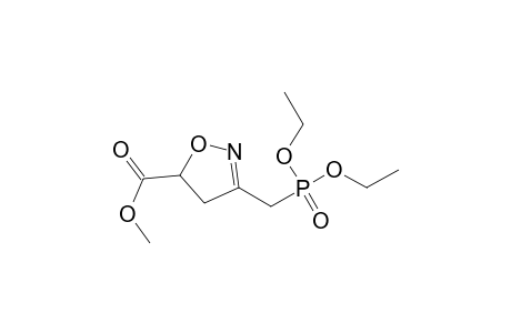 3-(Diethoxyphosphoryl)methyl-5-methoxycarbonyl-2-isoxazoline