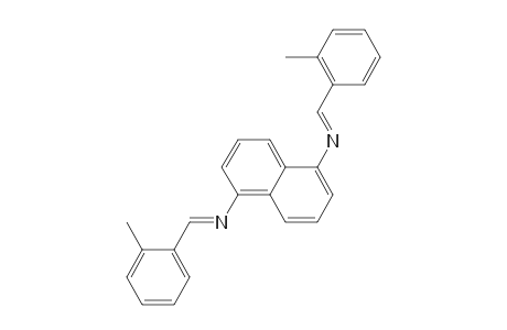 N,N'-bis-(2-methyl-benzylidene)-naphthalene-1,5-diamine