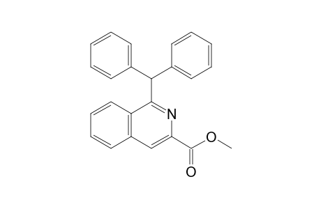 3-Methoxycarbonyl-1-diphenylmethylisoquinoline