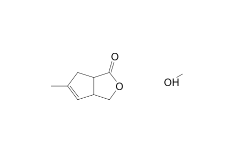 3-OXABICYCLO[3.3.0]OCT-6-EN-2-ONE, 4-METHOXY-7-METHYL-, trans-
